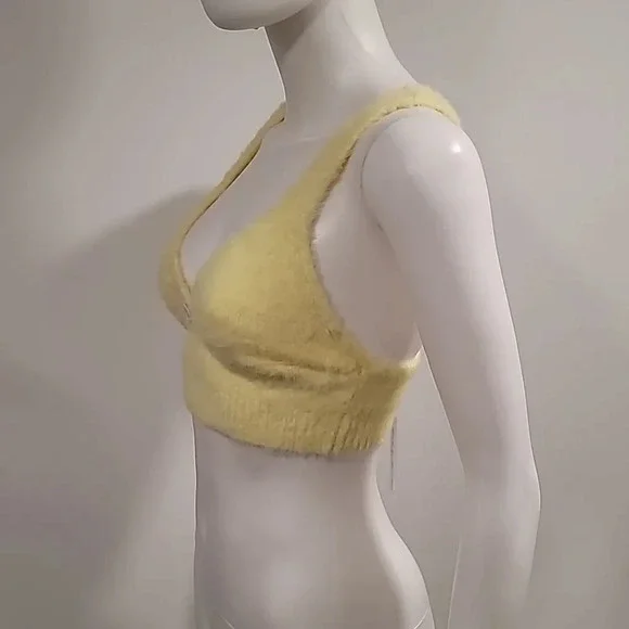 FOR Love & Lemons Fuzzy Sleeveless crop top - Picture 6 of 11